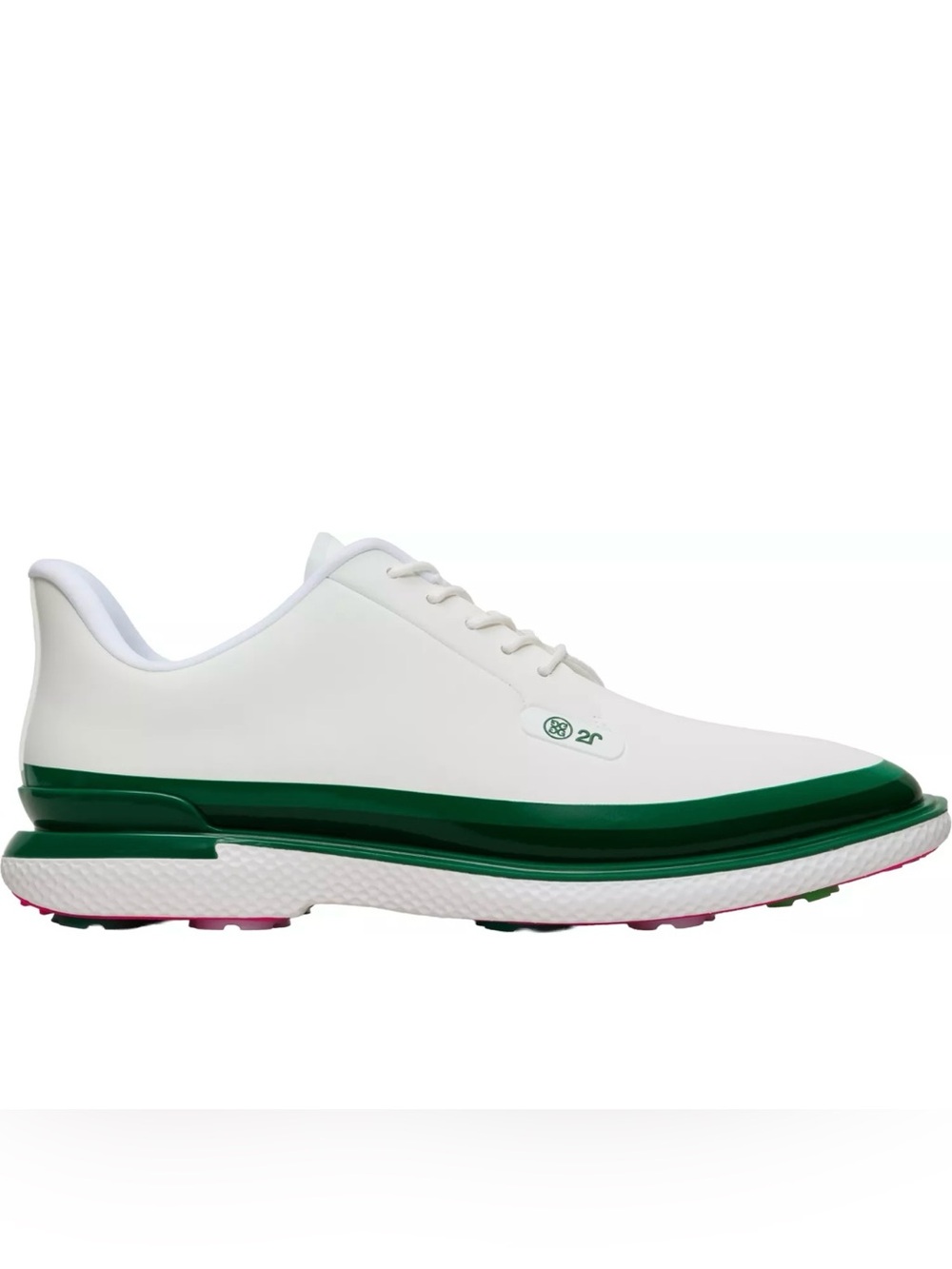 G/FORE Men's Gallivan2r Stripe Golf Shoes Snow Green Size 12 NWB